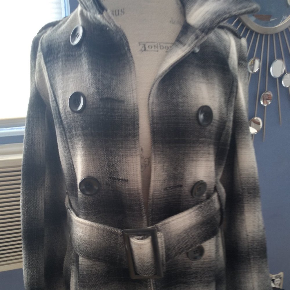 Plaid coat